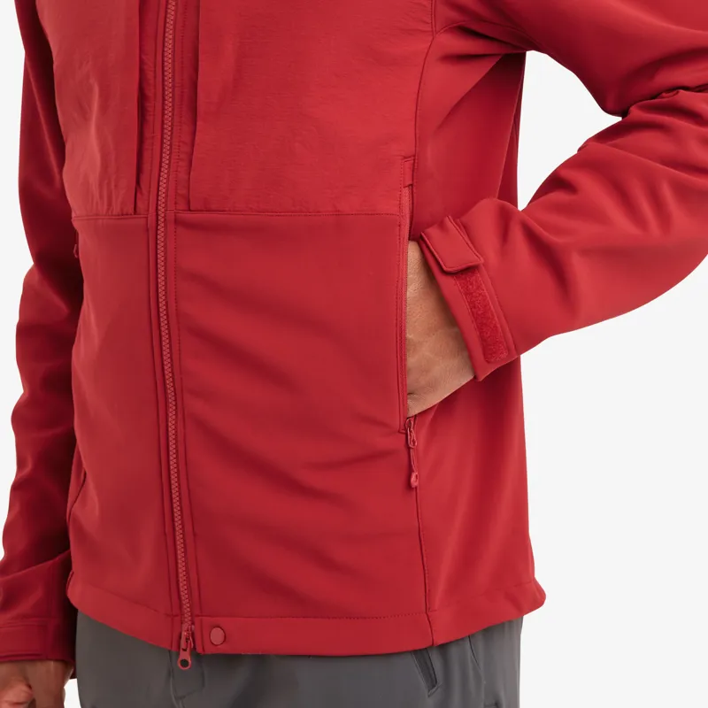 Montane Mens Windjammer XPD Hoodie Acer Red-11